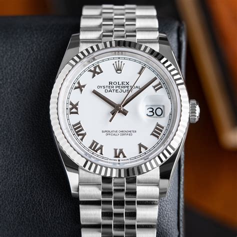 rolex datejust 36 2017|rolex datejust 36mm white dial.